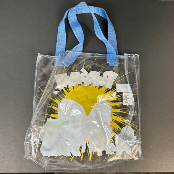 Nintendo Pokémon Clear Bag with Blue Handles - Picture 3 of 5